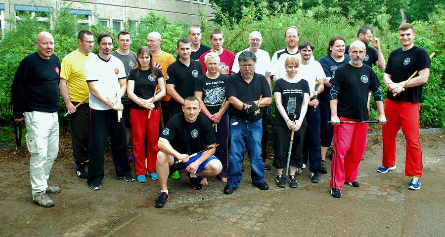 Seminarium Balintawak z GM Samem Buotem, Berlin 2015